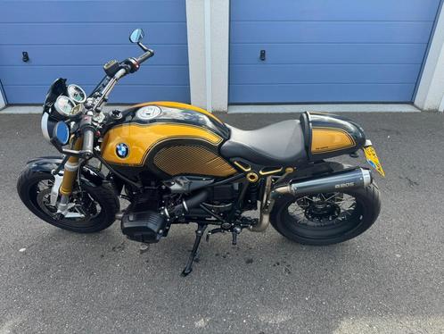 BMW R Nine T van harten Goldfinger bos performance