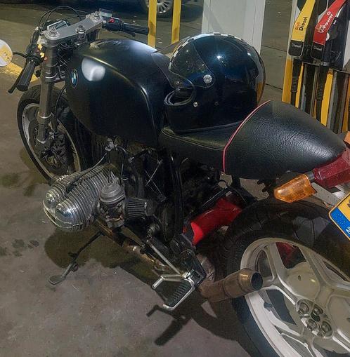 Bmw r100 caferacer met upside down voorvork