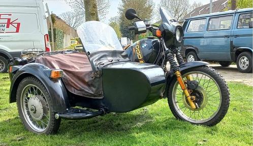 BMW R100 GS voor solo en zijspan rijden