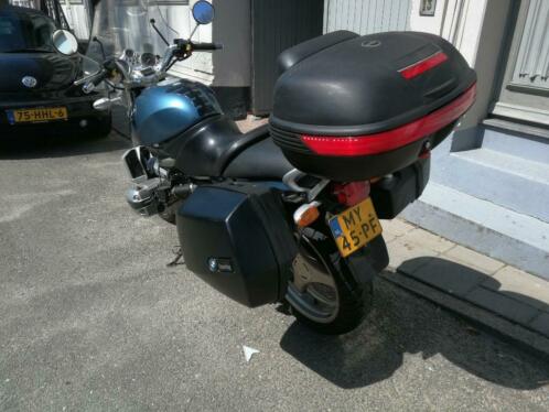 BMW R1100R BJ-1998 Toermotor Blauw met windscherm en koffers