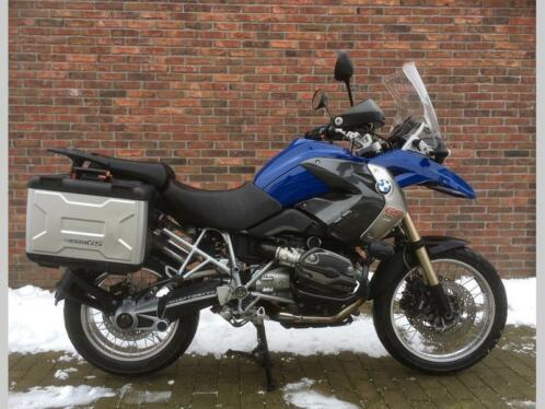 BMW R1200GS ABS ASC ESA 2008 met vario koffers spaakwielen