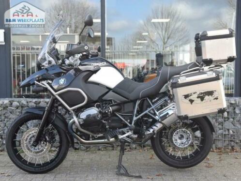 BMW R1200GS ADVENTURE 2012 Triple Black. 3 Koffers 