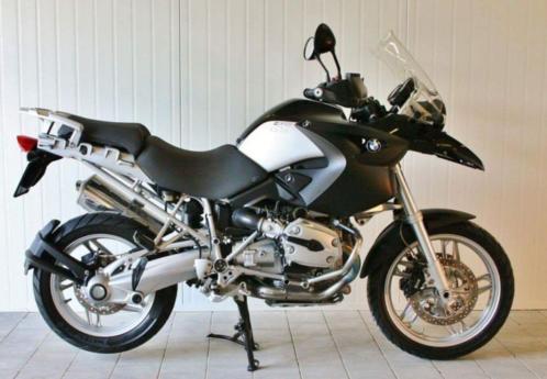 BMW R1200GS bj 2007 100.301km zwartwit incl vario koffers