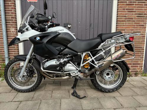 BMW R1200GS hlins dempers Remus uitlaat Touratech ABS