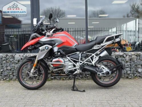 BMW R1200GS LC 2015 Rood. Zeer compleet 