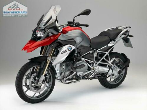 BMW R1200GS LC 2015 Rood. Zeer compleet 