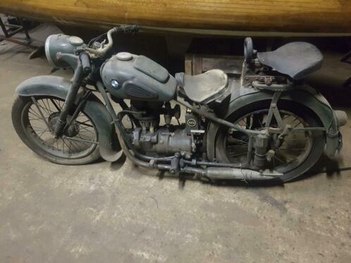 BMW R25 motorfiets classic ongerestaureert oldtimer