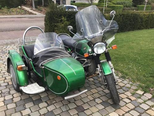 BMW R606 met zijspan 1976