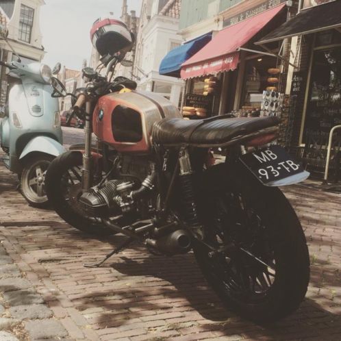 bmw r65 caferacer street tracker topstaat genoeg vermogen