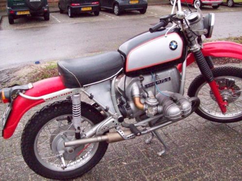 BMW R755 bj. 1971 verbouwd naar Enduro