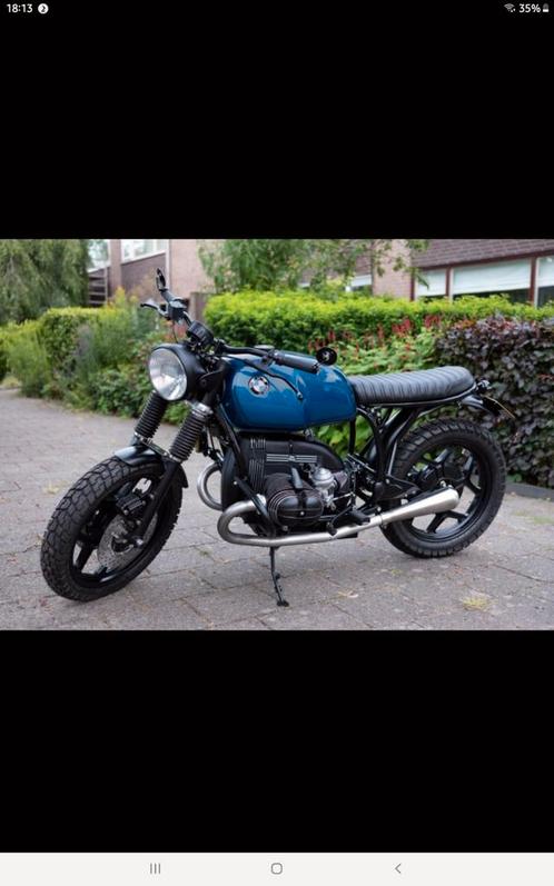 BMW R80 scrambler, nieuwstaat,geheel gerestaureerd