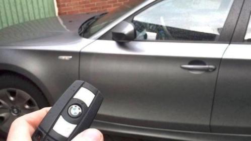 BMW spiegels inklappen op afstand met de sleutel coderen
