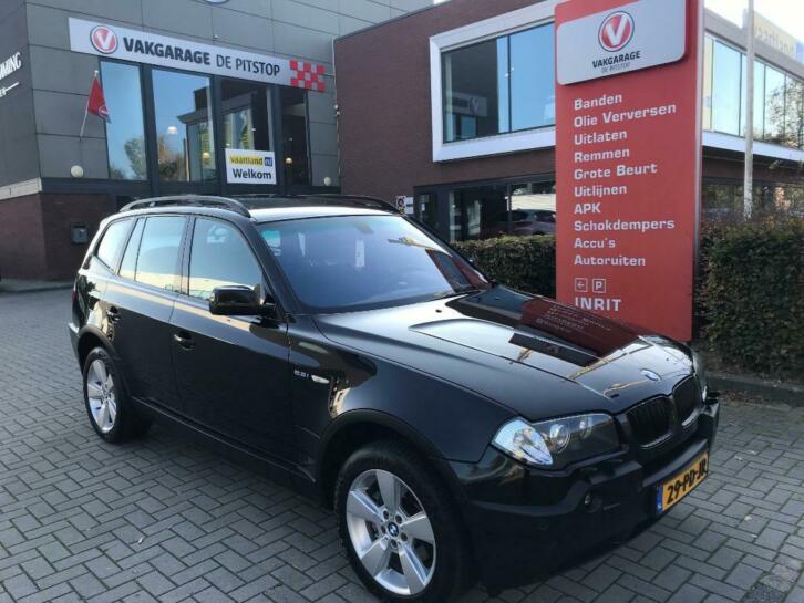 BMW X3 2.5 I AUT 2004 Zwart X-DRIVE LPG G-3 TOPSTAAT