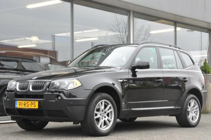 BMW X3 3.0 AUT 2004 Zwart 171.519 km