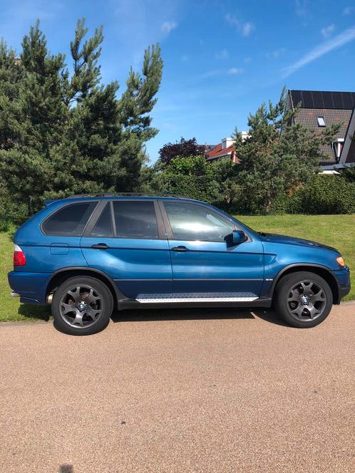 BMW X5 3.0 I AUT 2001 Blauw trekhaak dvd nette auto net apk