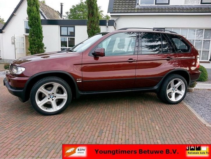 BMW X5 4.4 I AUT 2001 Bijna YOUNGTIMER Vol Opties met NAP