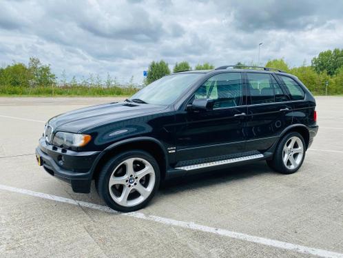 BMW X5 4.6 IS AUT 2003 Zwart, NL auto, Youngtimer, M pakket