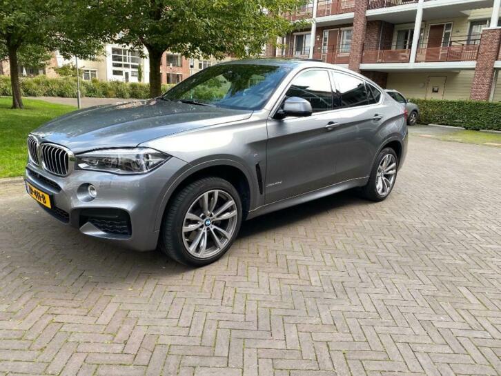 BMW X6 4.0 (F16) Xdrive 40D AUT Grijs 313pk M-pakket