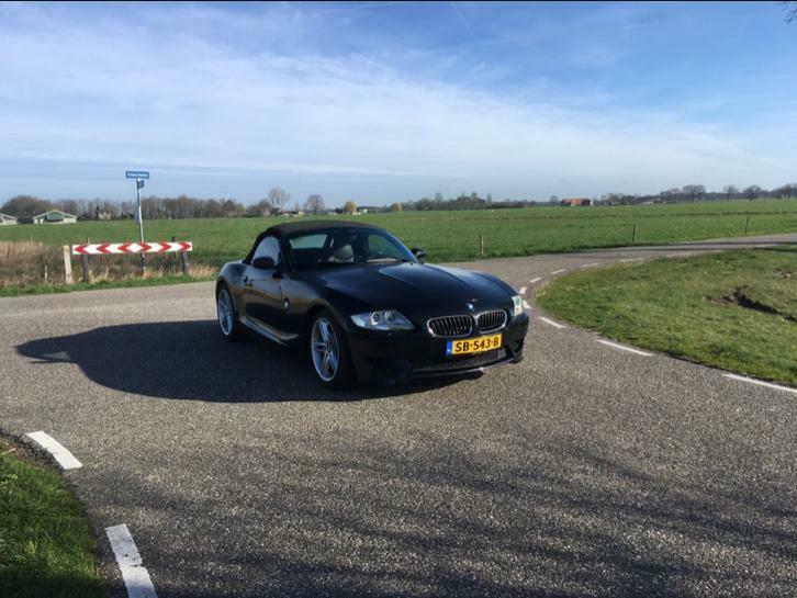 BMW Z4 M-roadster 2007 Zwart cabrio M 3.2 