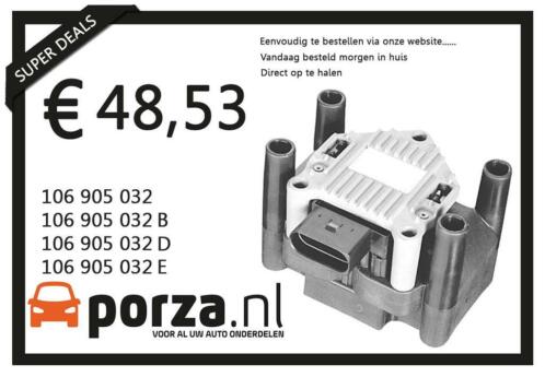 BOBINE AUDI A1 A2 A3 A4 1.2 1.6 1.8 TFSI NIEUW MET GARANTIE