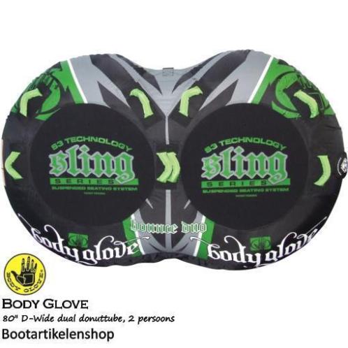 Body Glove Funtube 034Sling Duo034 2 persoons comfort deck tube