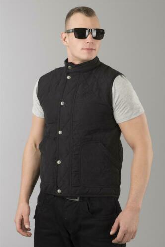 Bodywarmer RideampSons Zwart (Basislaag Truien)