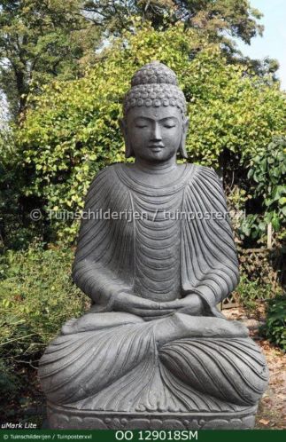 Boedha buddha tuinposters op maat gemaakt tuinposter XXL