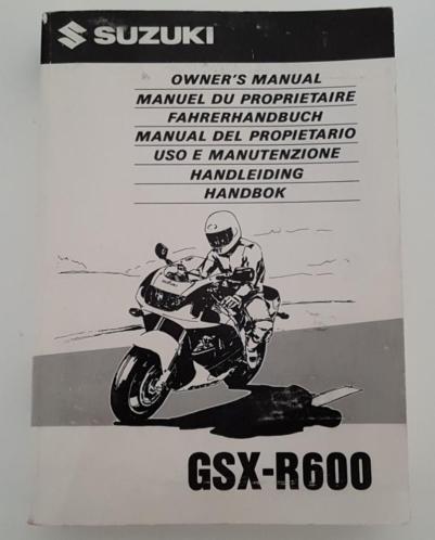 Boek GSX-R600