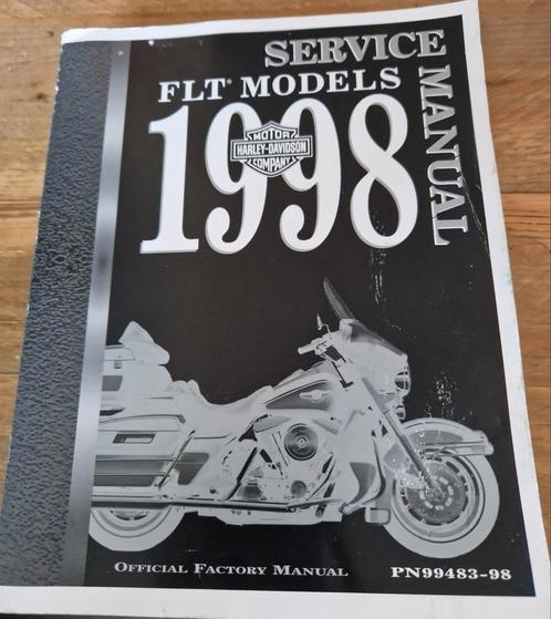 Boek Harley davidson 1998 flt models