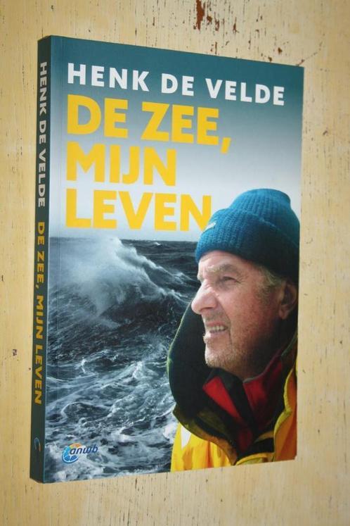 Boek Henk de Velde De zee mijn leven zeezeilen gesigneerd