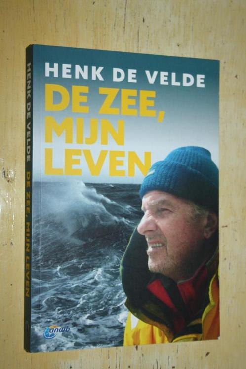 Boek Henk de Velde De zee mijn leven zeezeilen gesigneerd