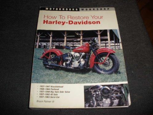 Boek How to Restore your Harley Davidson van Bruce Palmer 