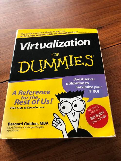 Boek Virtualization for dummies