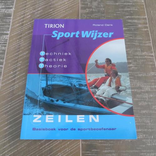 Boek zeilen sport wijzer basisboek tecxhniek tactiek theorie