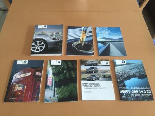 Boekjes voor BMW 5-serie E60E61