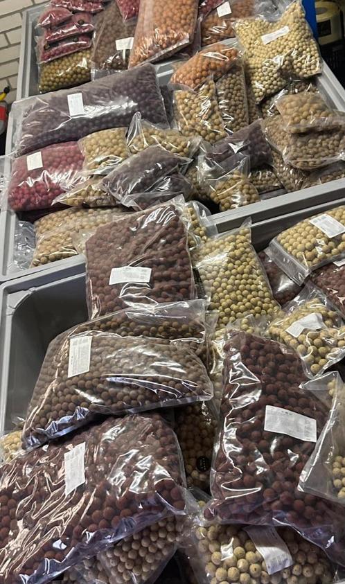 Boilies Scherp geprijsd  wees erbij vanaf 2.50 per kg