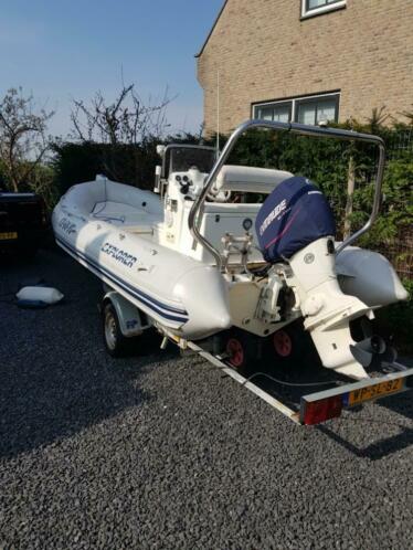 Bombard explorer 5.25 met 90pk evinrude etec