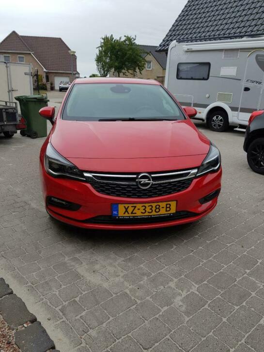 Bomvolle Opel Astra 1.0 Turbo 105 pk 5D 2017 Rood