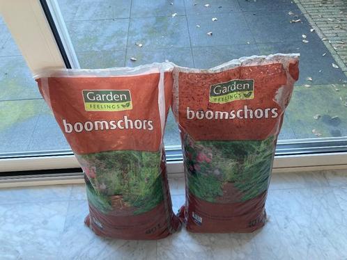 Boomschors  2 zakken van 40 ltr, Garden feelings, nieuw.