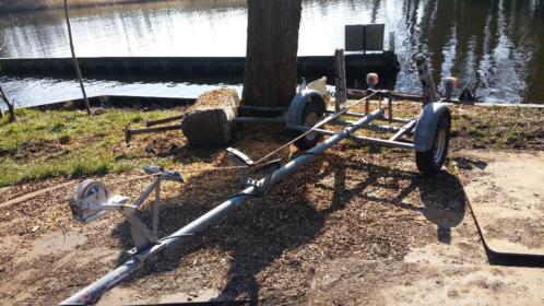 Boot trailer te koop, inclusief boot