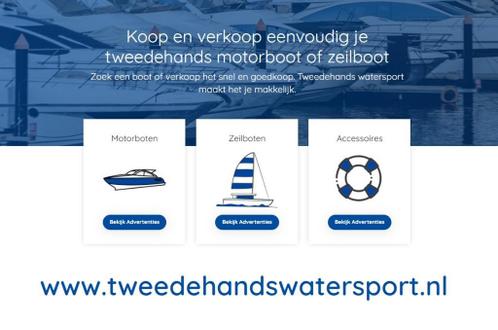 Boot verkopen doe je goedkoop bij tweedehandswatersport.nl