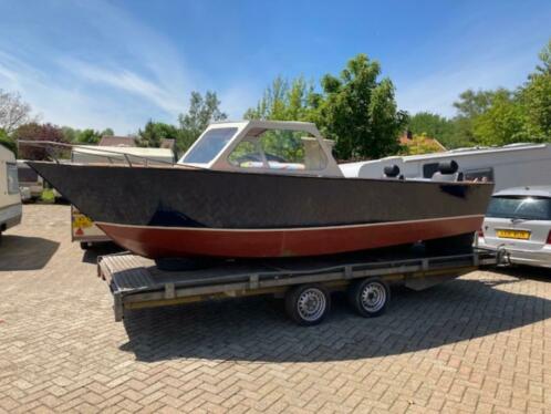 boot vlet sloep cruiser punter stalen console boot