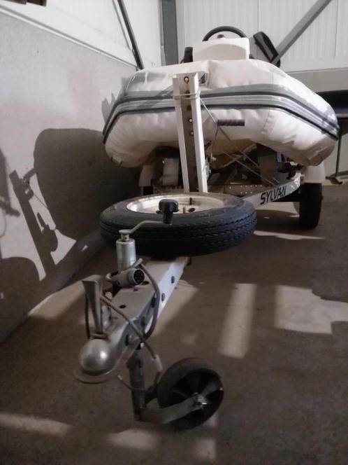 Boot zodiac met aanhanger en motor 15 pk