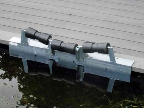 Bootbegeleiding systeem 190mm rol voor kade of steiger