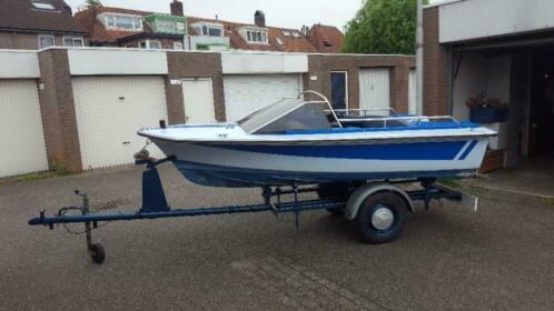 Bootje 2 pers.  trailer