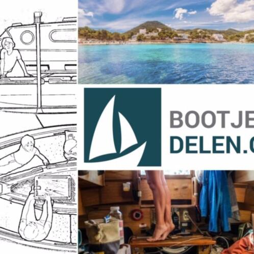 Bootje delen Eur 19 pm eigen kajuitzeilboot IbizaFriesland