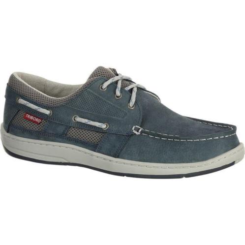 Bootschoenen voor heren Clipper jeansblauw