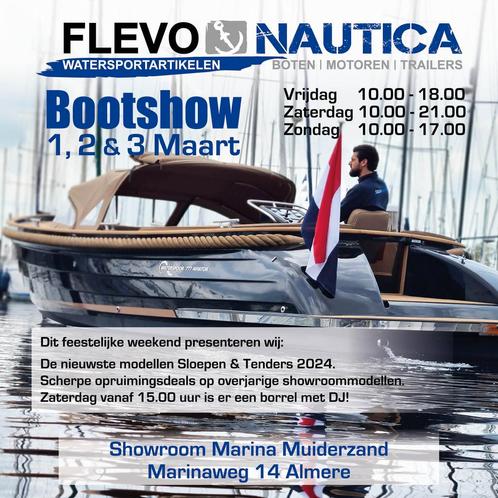 Bootshow 1-2-3-maart 2024 met activiteiten FlevoNautica