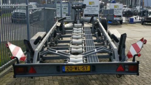 Boottrailer Be trekker of vrachtwagen 6500kg kantelbaar lier