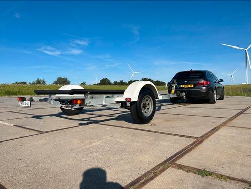 Boottrailer met werkende ledverlichting